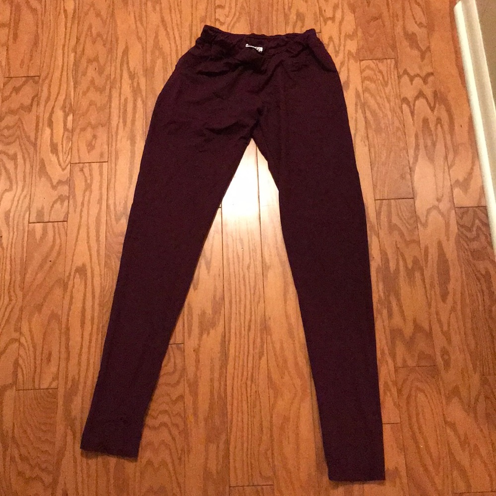 Maroon MiniBeast leggings